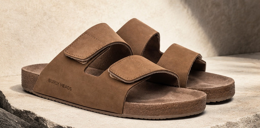Chinelo Masculino Birken Premium Taupe – Estilo e Conforto