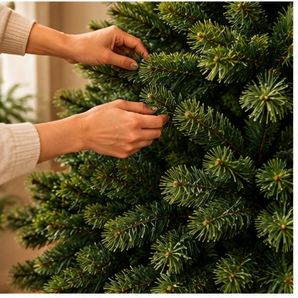 Árvore de Natal Pinheiro Premium 2.500 Galhos – 1,50m a 3m | Decoração Natalina