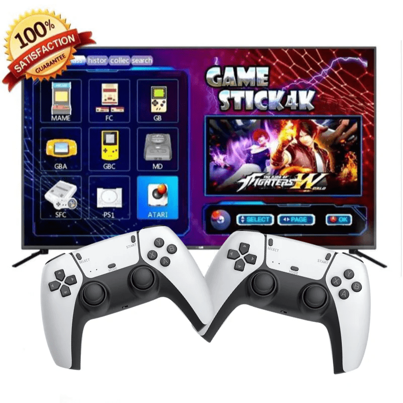 OFERTA BLACK FRIDAY - Game Stick 4K (+20 MIL JOGOS) + Game Portátil de BRINDE