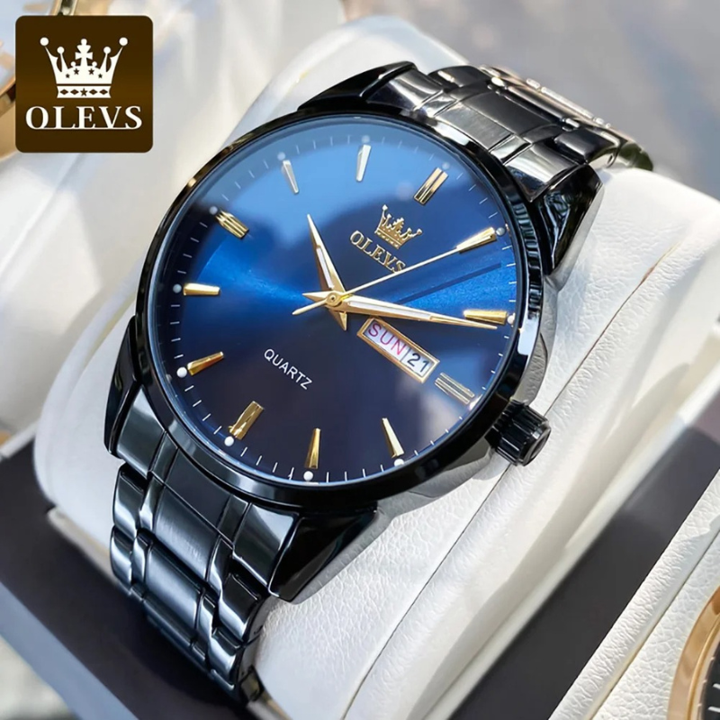 OLEVS - Classic Gold Relógio Brand Luxury - (DESCONTO ENCERRA HOJE ÁS 23:59)