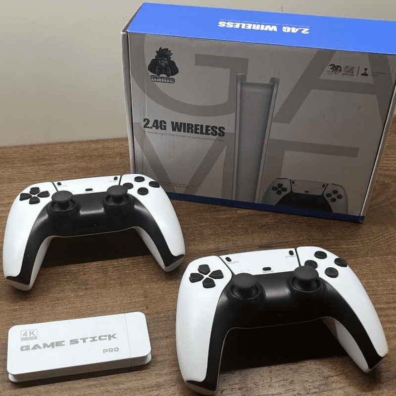 OFERTA BLACK FRIDAY - Game Stick 4K (+20 MIL JOGOS) + Game Portátil de BRINDE