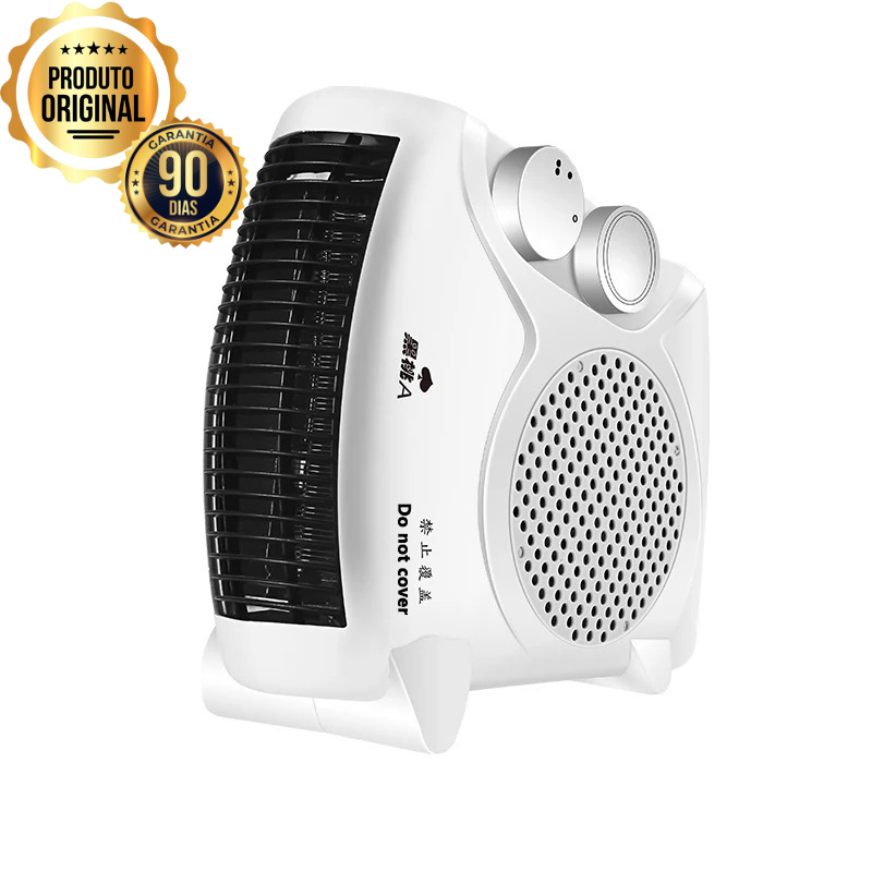 Aquecedor de ar portátil com luz de aquecimento rápida - (DESCONTO ENCERRA HOJE ÁS 23:59)
