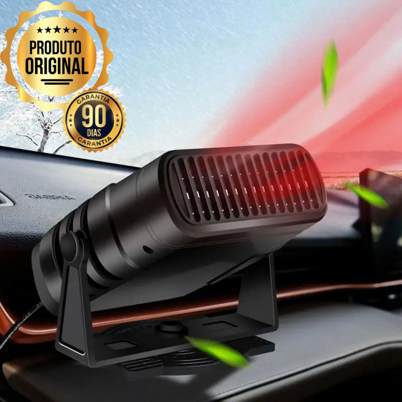 Aquecedor Portátil Automotivo - (DESCONTO ENCERRA HOJE ÁS 23:59)