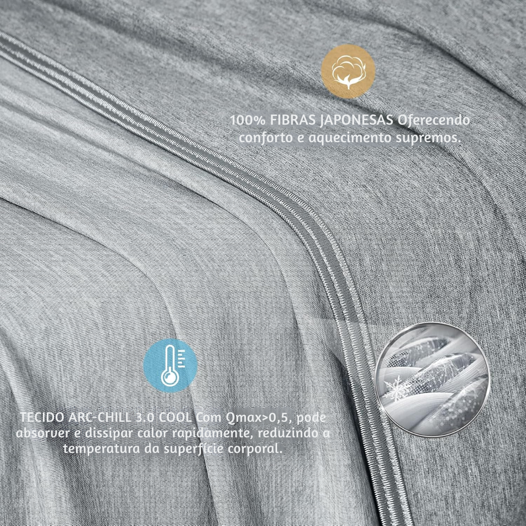 Cobertor de resfriamento, japonês Q-Max 0.5 Fibra de resfriamento Arc-Chill