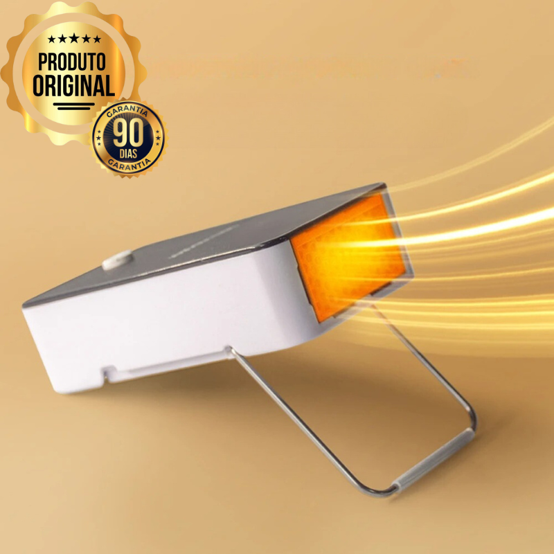 Aquecedor de mesa elétrico portátil - (DESCONTO ENCERRA HOJE ÁS 23:59)