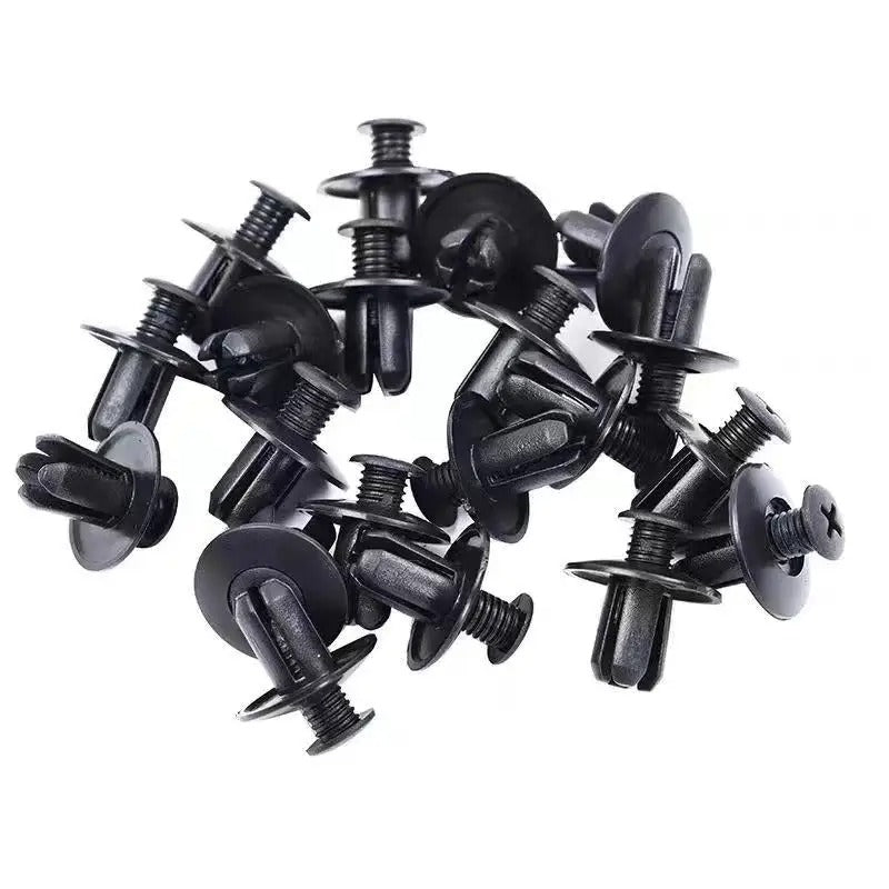 Kit 50 peças clipe de fixação automática