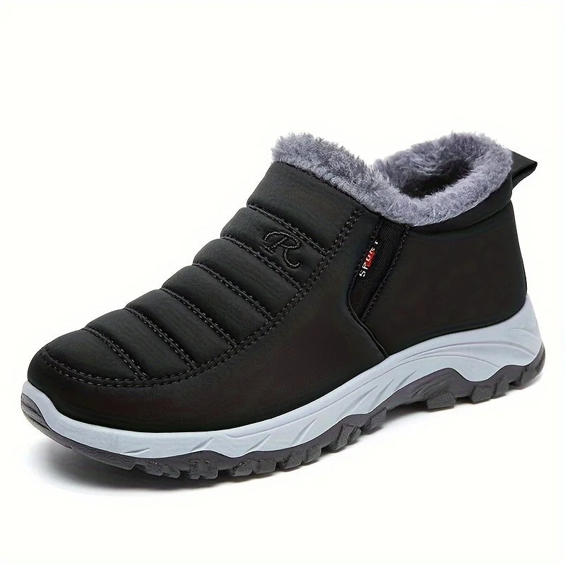 PAGUE 1 e LEVE 2 - Ankle Boots - Bota Impermeáveis Quente + Luva Impermeável Touchscreen de Brinde