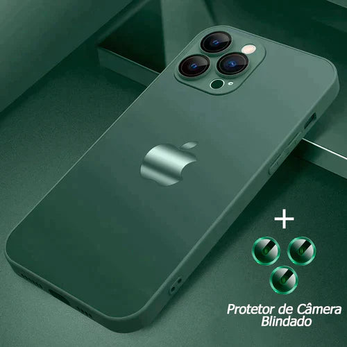 NanoGlass®- Case Vidro Temperado Fosco