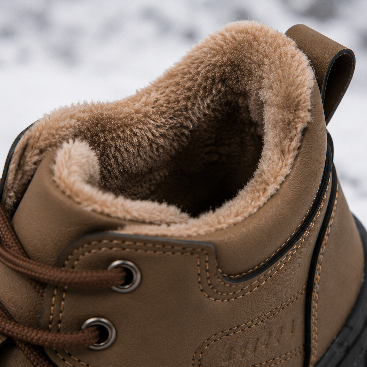 Bota Térmica Masculina Forrada — Conforto e Proteção Para o Inverno ❄️
