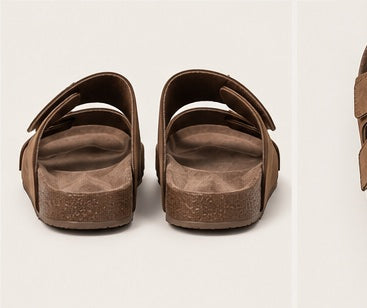 Chinelo Masculino Birken Premium Taupe – Estilo e Conforto