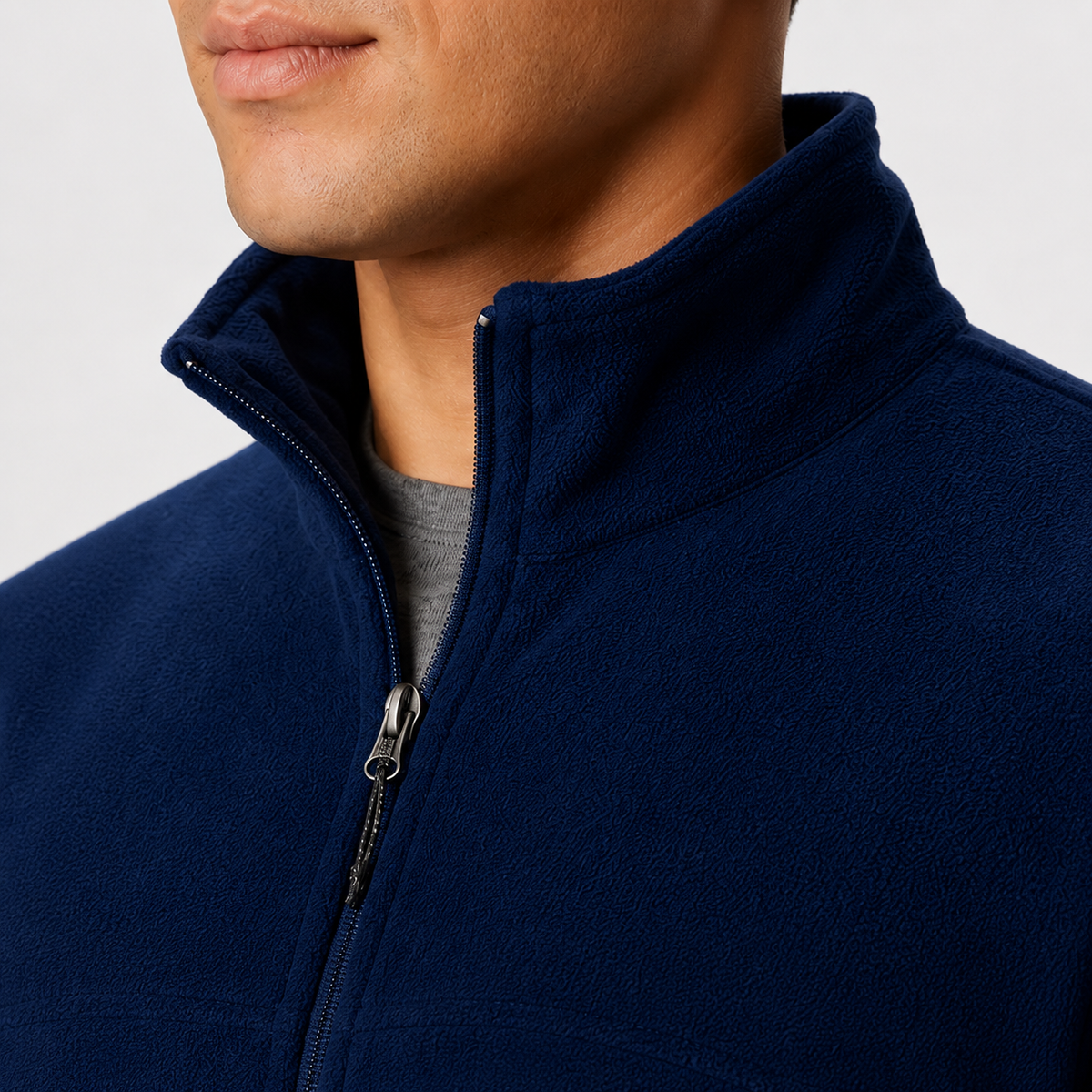 Fleece de Lã Slim Casual - Macio com Aquecimento