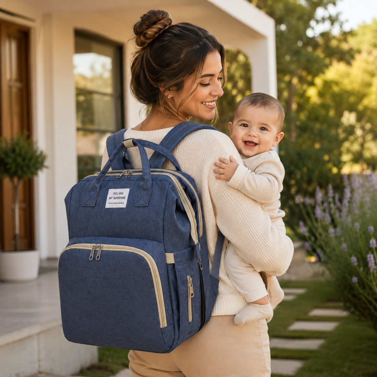 MamiNest Mochila Maternidade 2 em 1