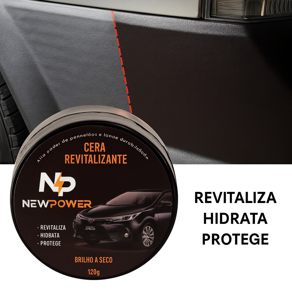 Revitalizador Cera de Plásticos COMPRE 1 LEVE 2