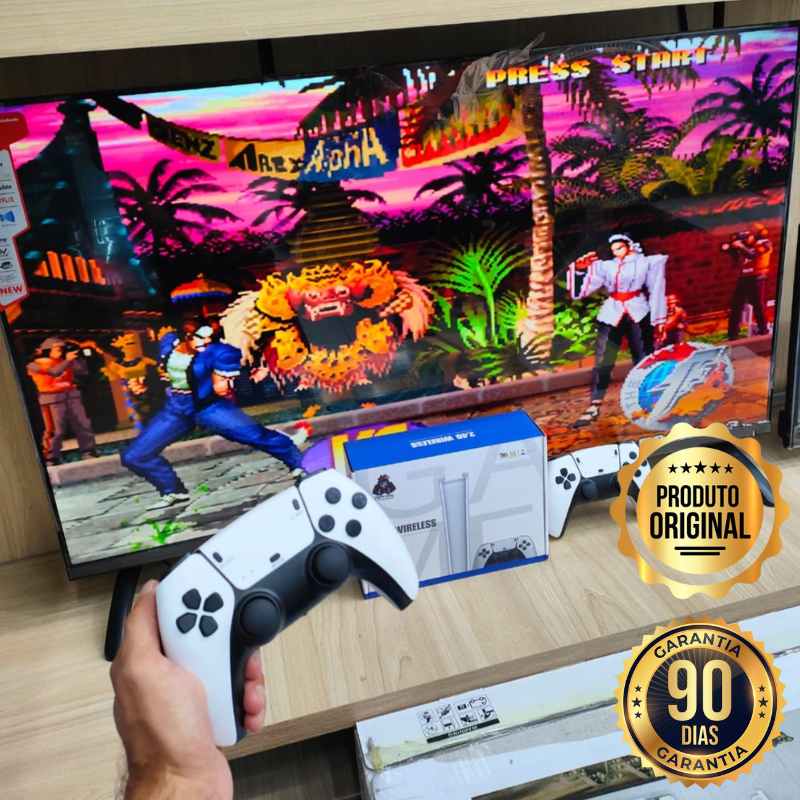 Game Stick 4K - MAIS DE 20 MIL JOGOS - AMERYK