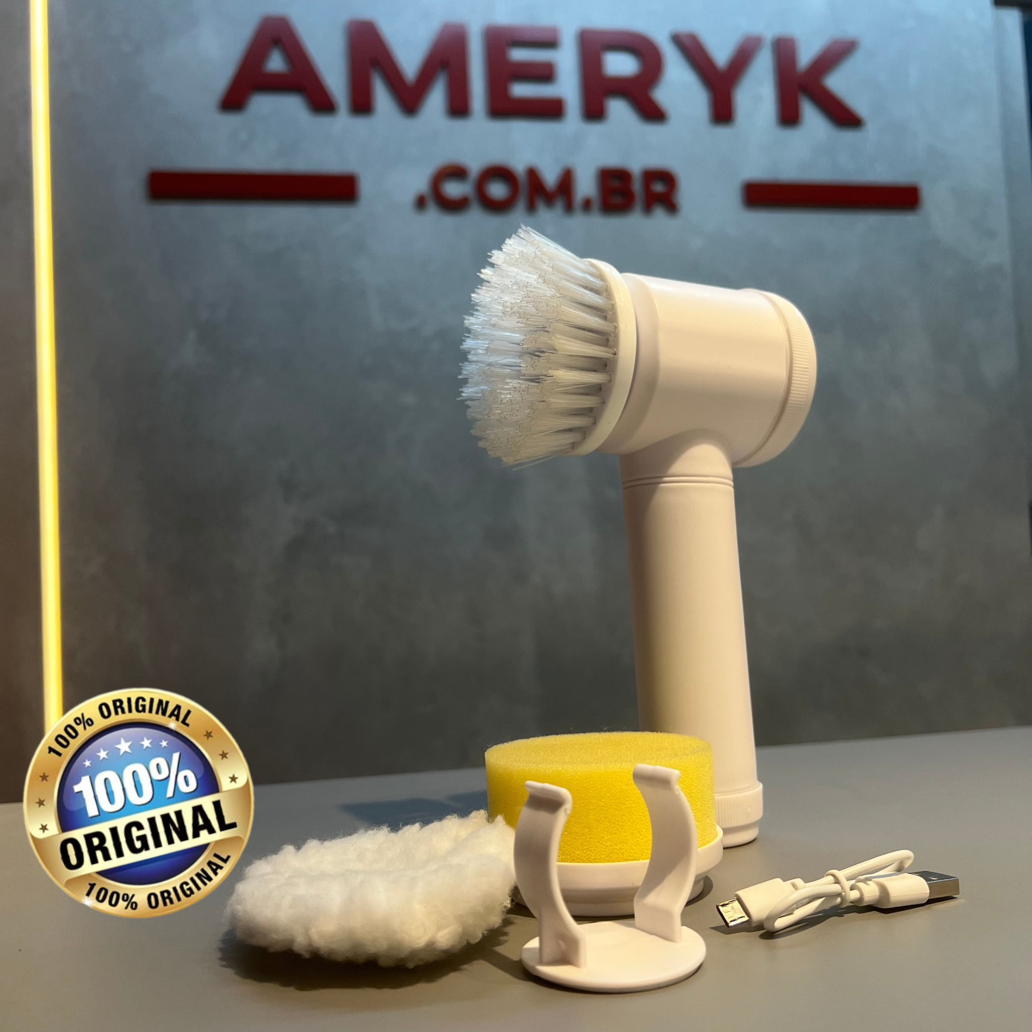 Escova Multifuncional 3 em 1 - Oferta de Black Friday - AMERYK