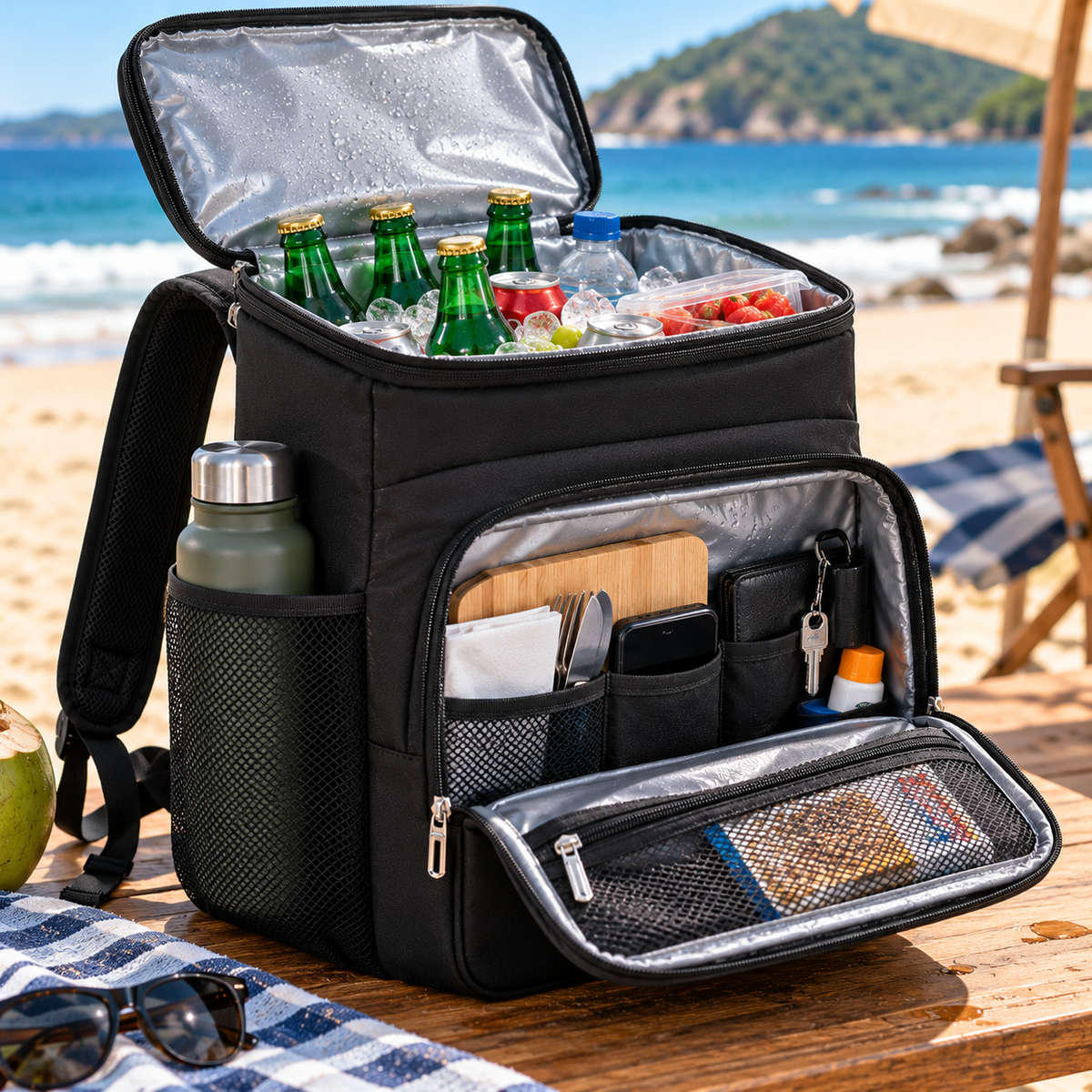 Mochila Térmica Impermeável – Conserva Bebidas e Alimentos