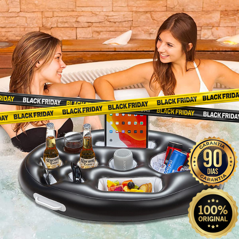 Boia para bebidas de piscina