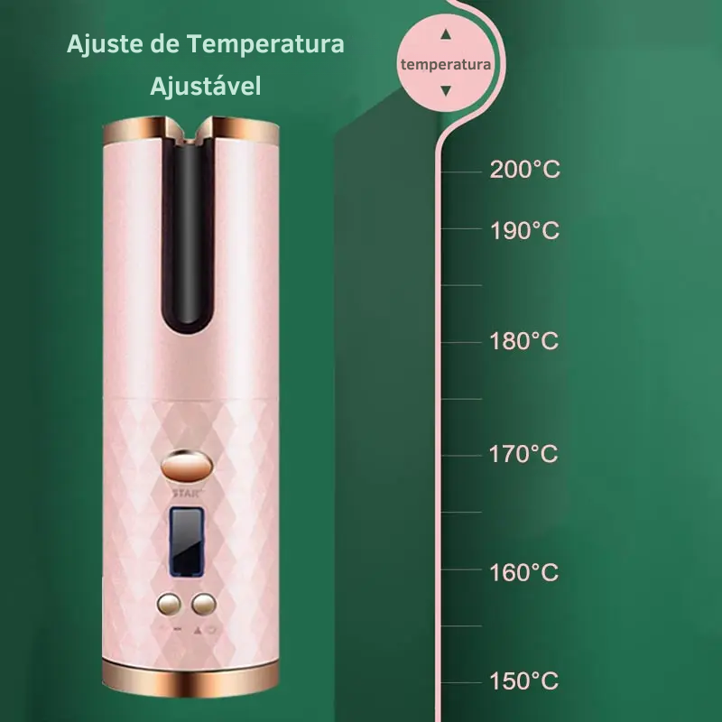 Modelador de Cachos Automático (DESCONTO ATÉ 23:59 DE HOJE) - AMERYK