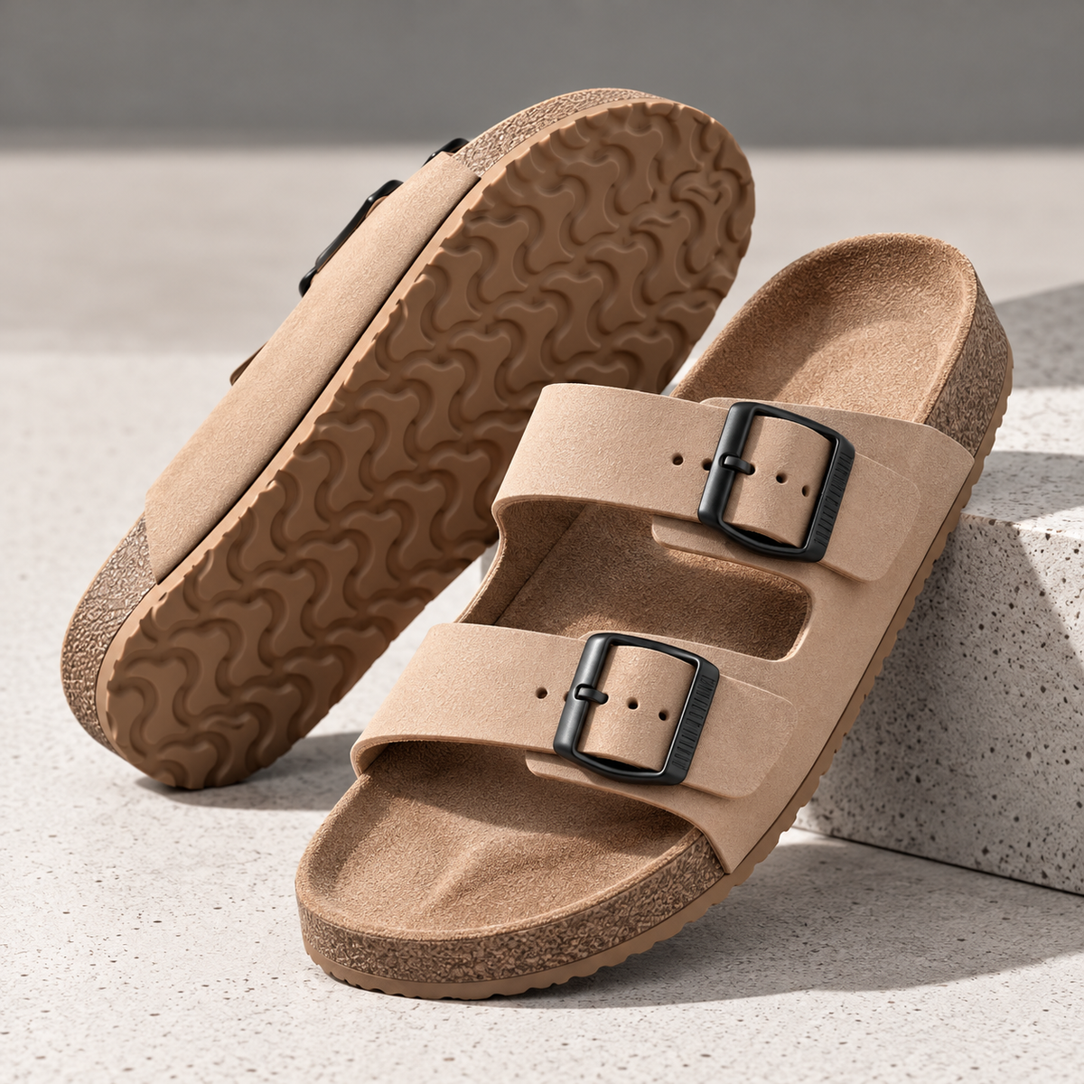 🩴 Sandália Masculina Confort Premium – Estilo e Conforto para o Dia a Dia