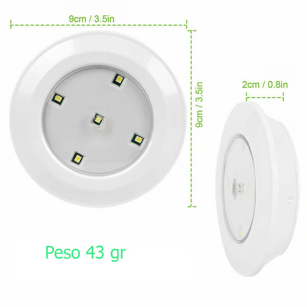 Compre 3 e Leve 6 Spots | Led Ameryk com Controle Remoto - AMERYK