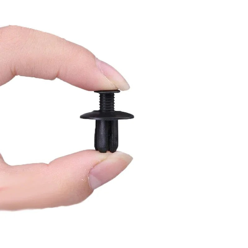 Kit 50 peças clipe de fixação automática