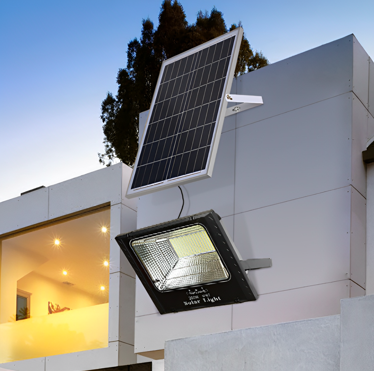 Refletor Solar Led com Controle Remoto - AMERYK