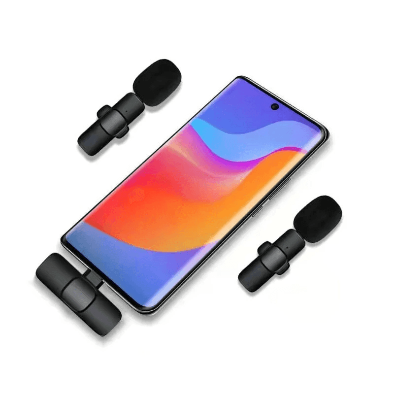 Microfone de Lapela Sem Fio para Celular - K8 Premium Mic™ - AMERYK