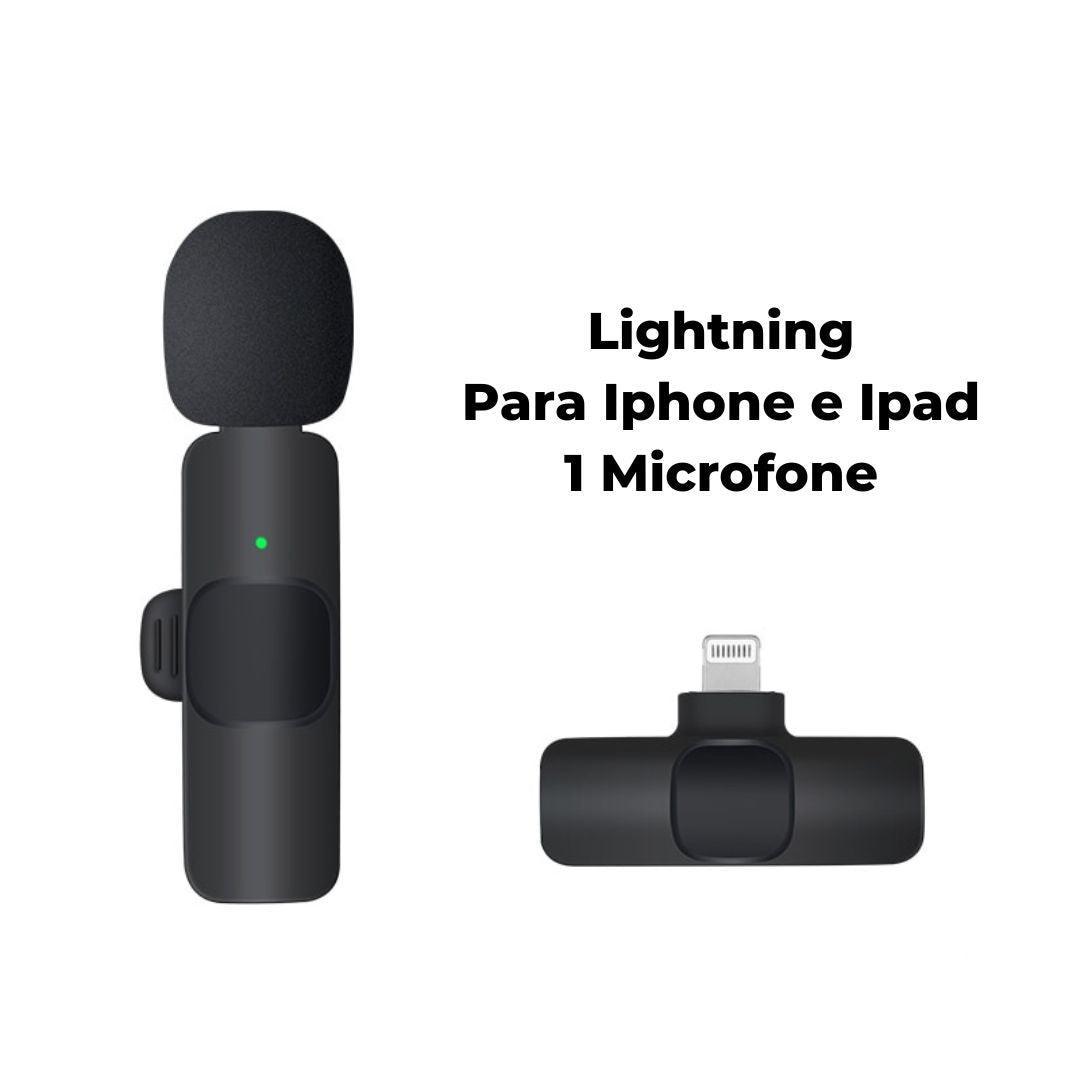 Microfone de Lapela Sem Fio para Celular - K8 Premium Mic™ - AMERYK