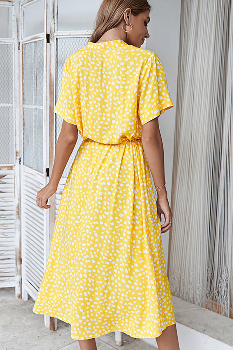 Vestido Polka Dot Midi - AMERYK