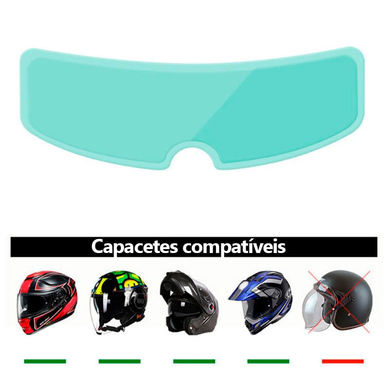 Película para retrovisor e capacete - SafeGlass - AMERYK